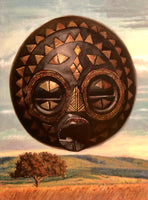 Round Metallic Mask Study